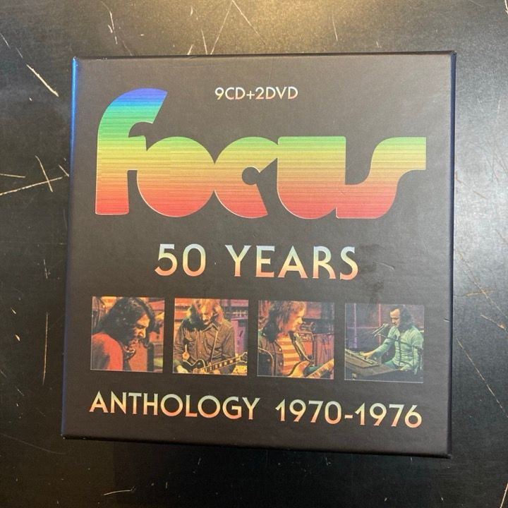 Focus - 50 Years (Anthology 1970-1976) 9CD+2DVD (VG+-M-/M-) -prog rock-